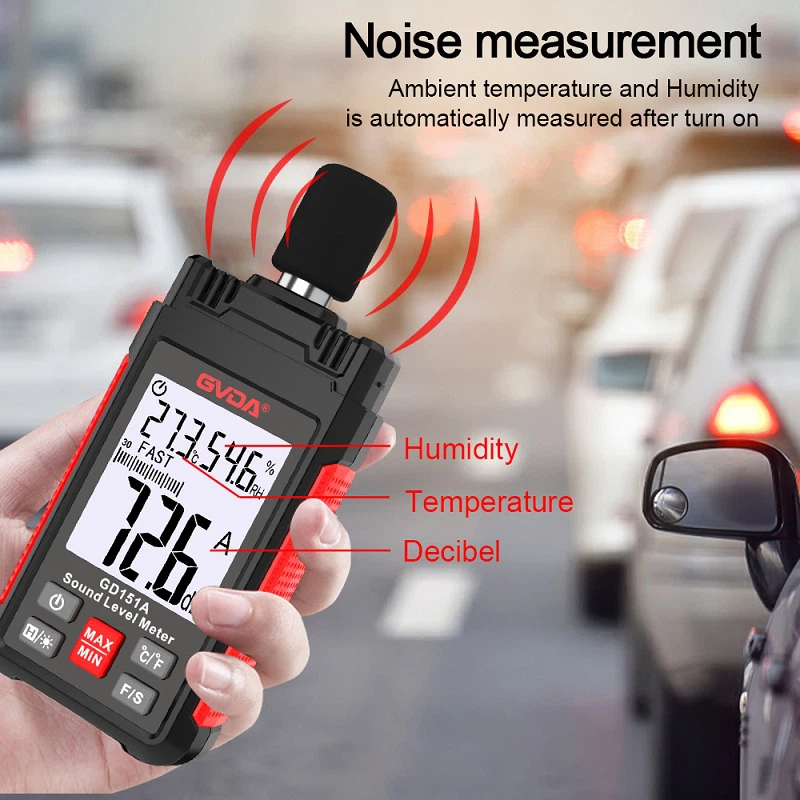 Handheld sound Meter - Handheld sound Meter -