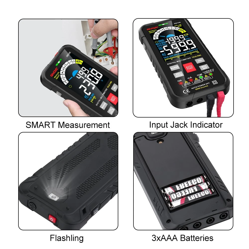 3. Multimeter 1000V 10A