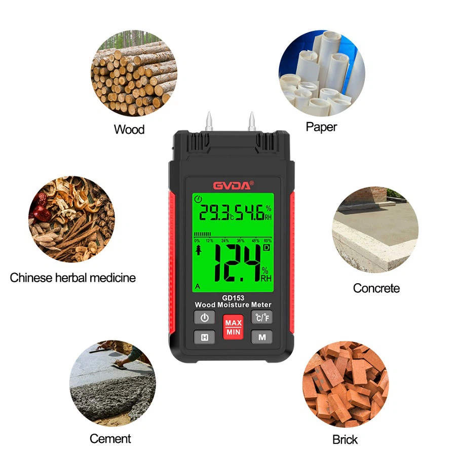Cement moisture meter -