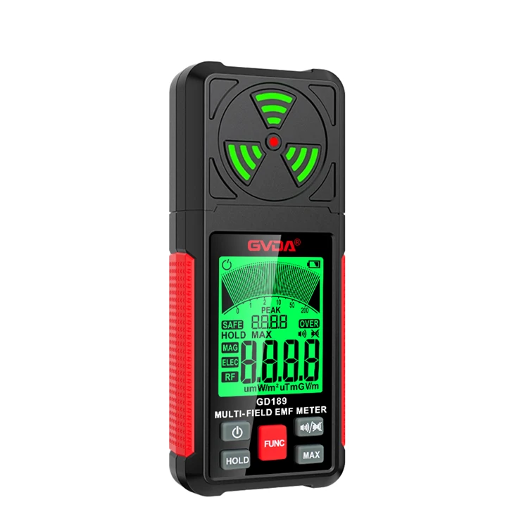Detector digital LCD EMF de mà